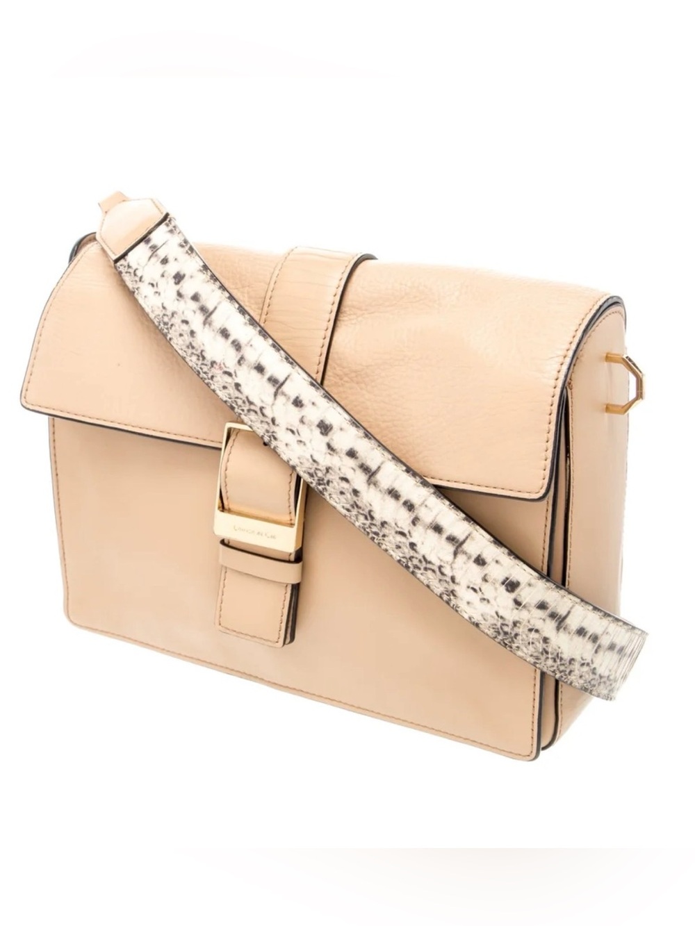 Louise et Cie Leather Top Handle Bag